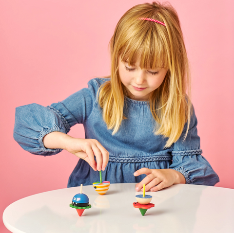 Dizzy Monster Spinning Top