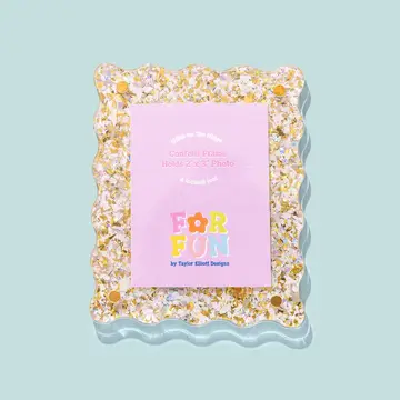 For Fun - Magnetic Frames - Pearl Confetti