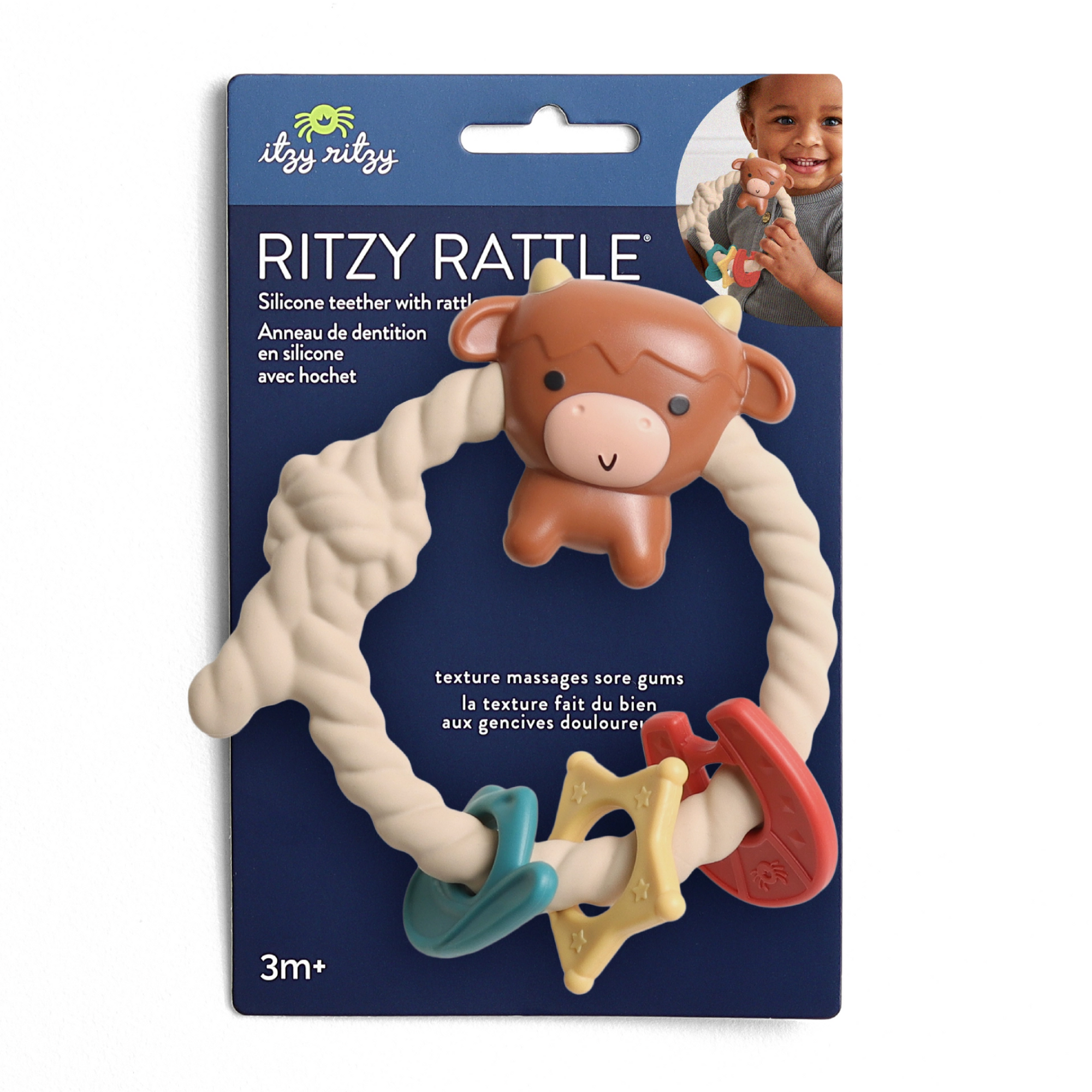 Ritzy Rattle Highland Cow