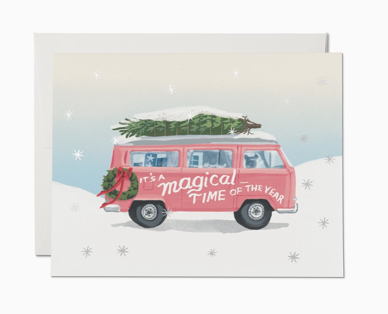 Magical Time of the Year Holiday Greeting Card