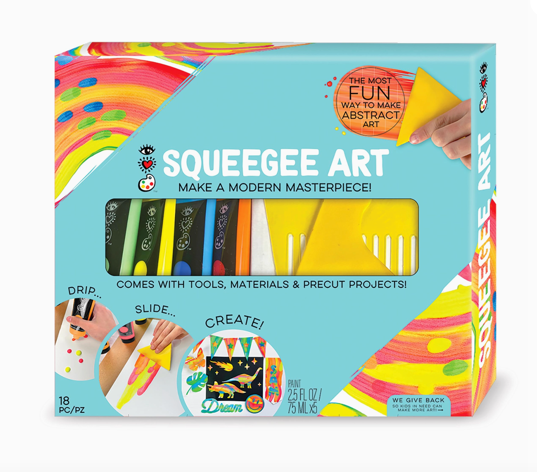 Iheartart Squeegee Art - Stay Forever