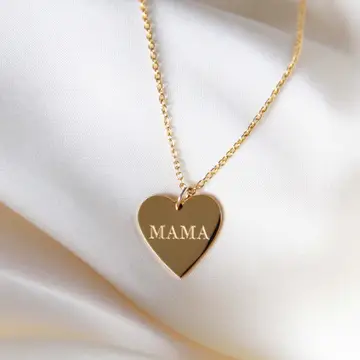 Mama Heart Necklace