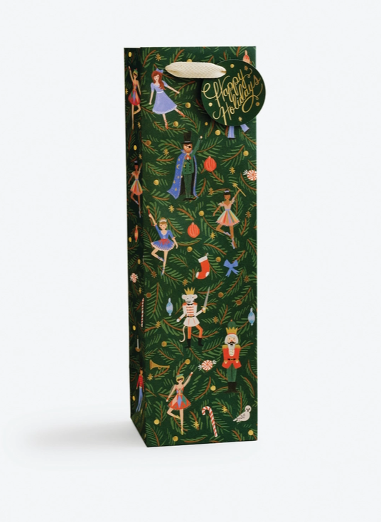 Nutcracker Gift Bag Wine