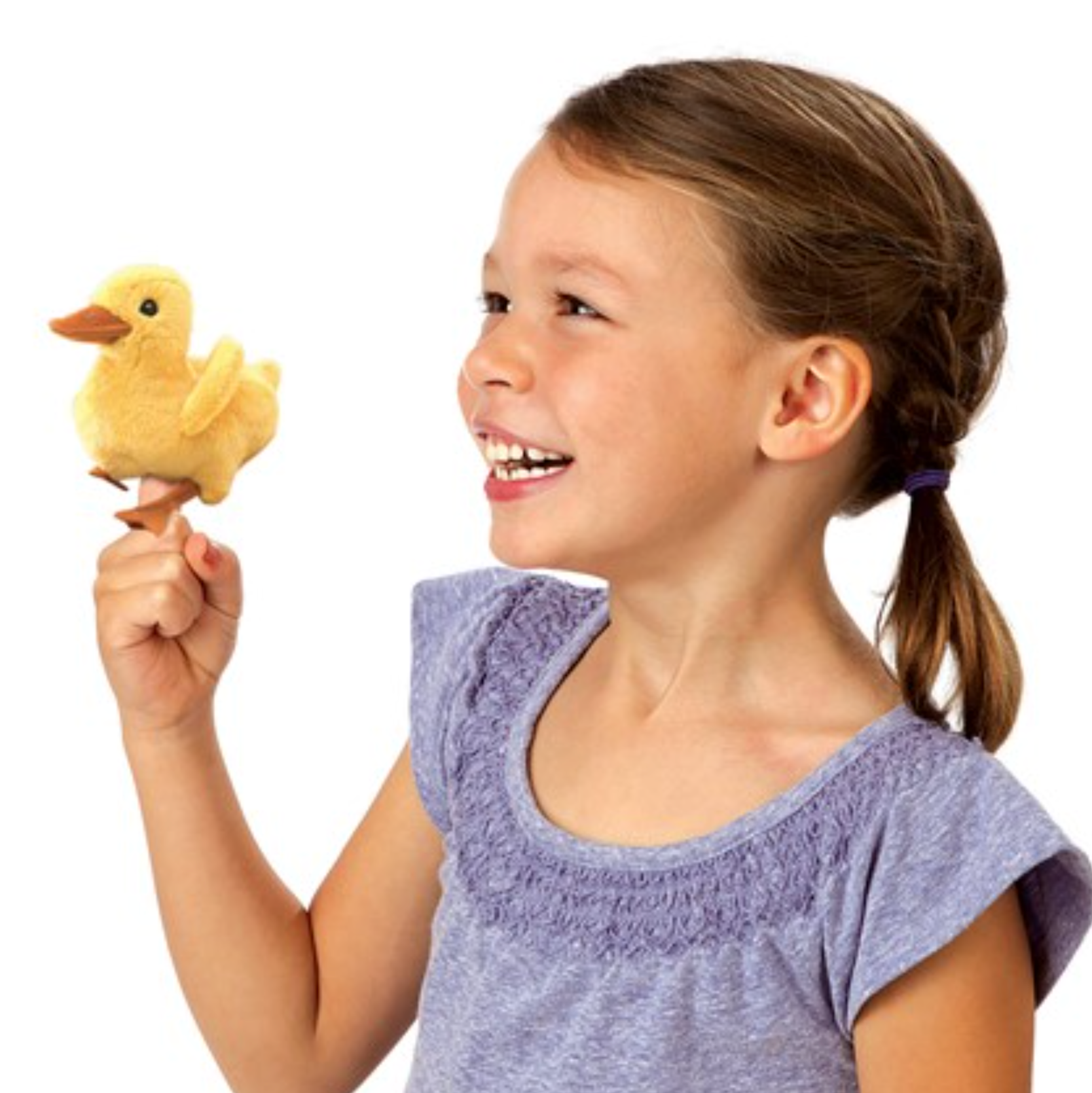 Mini Duckling Finger Puppet