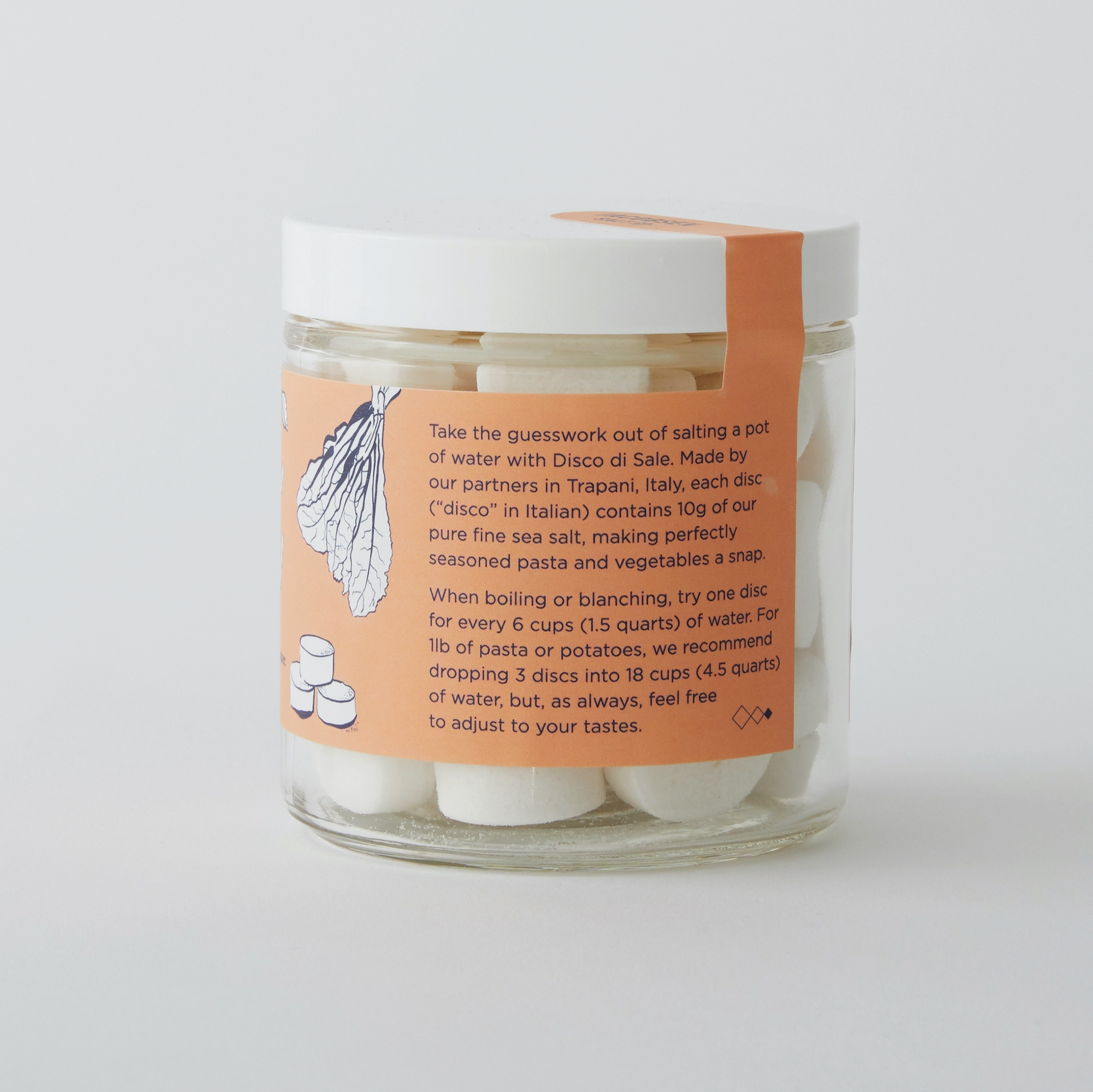 Disco Di Sale - Fine Italian Sea Salt Discs - Stay Forever