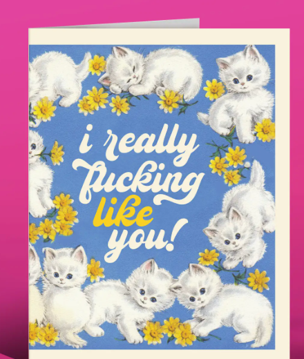 Like Kittens! Love Card