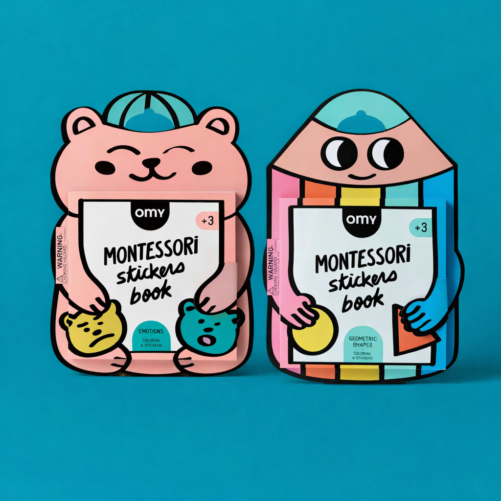 Montessori Stickers Book