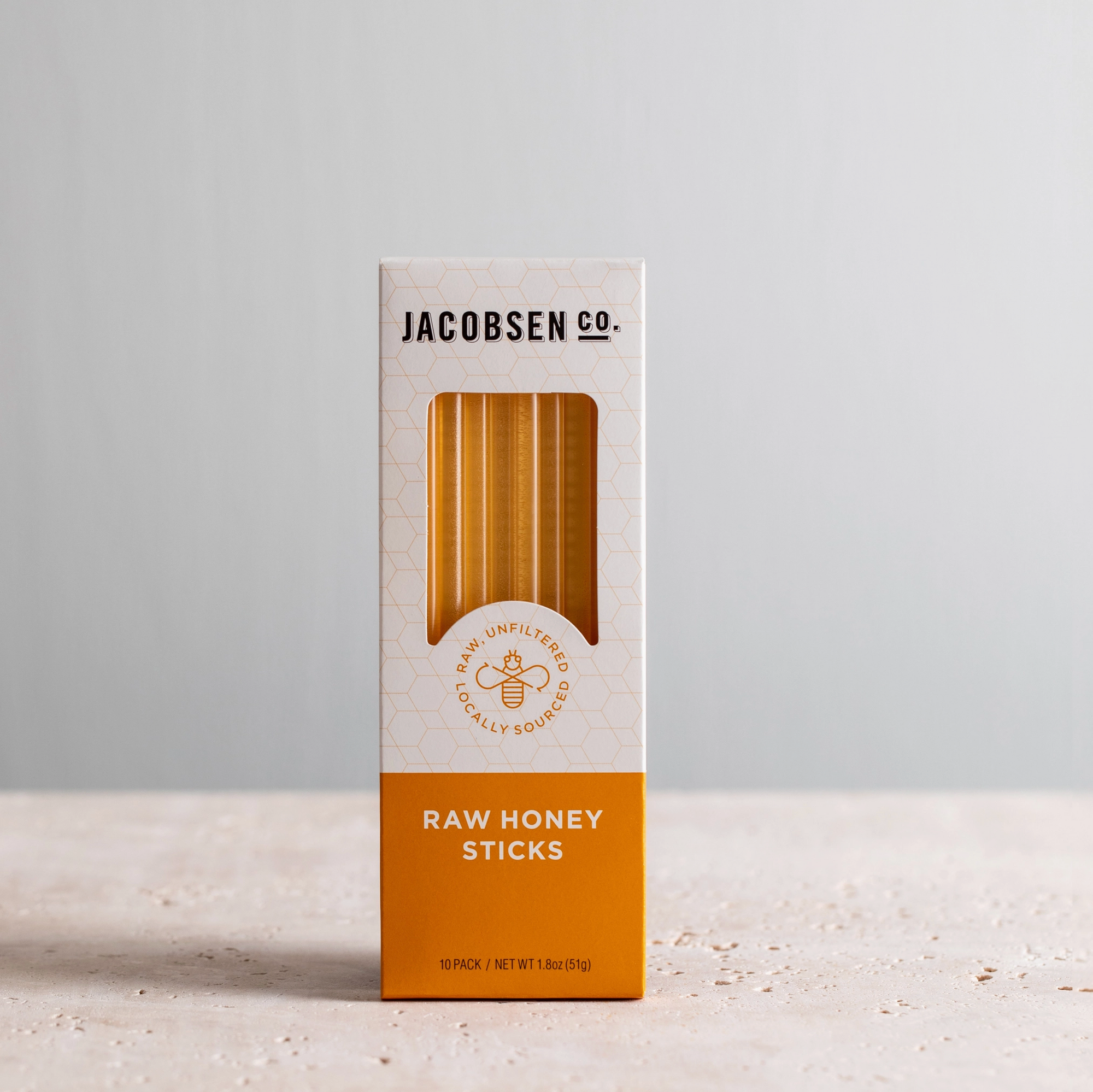 Raw Honey Sticks - 10 Pack - Blackberry Honey