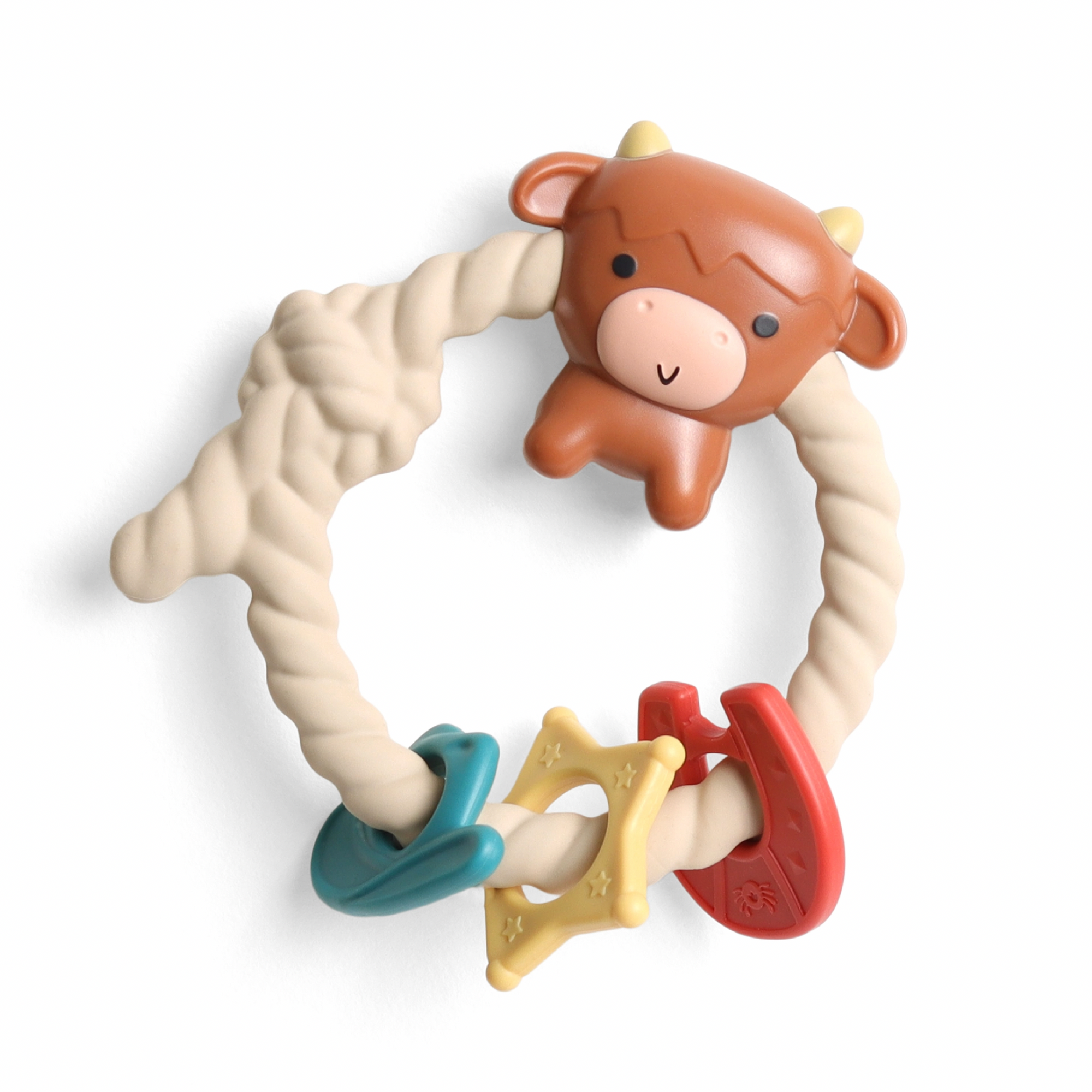 Ritzy Rattle Highland Cow