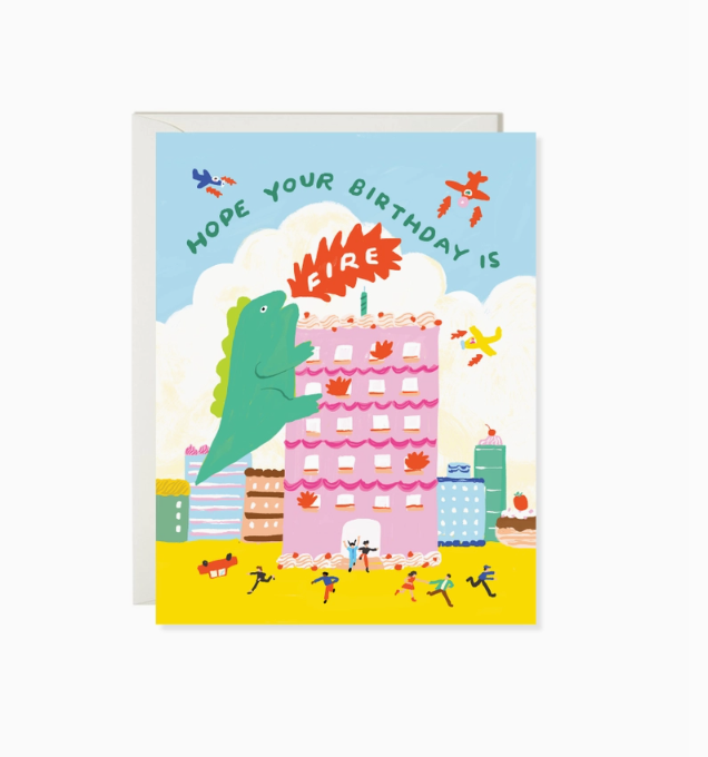 Godzilla Fire Birthday