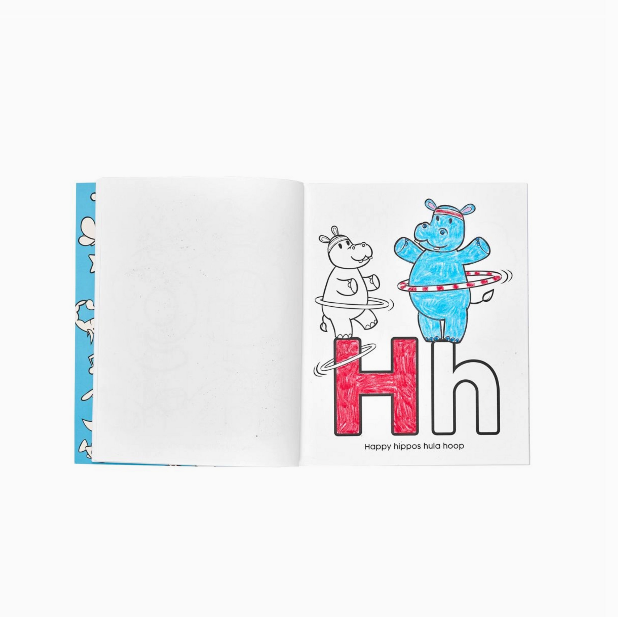 Toddler Color-in' Book: My First ABC