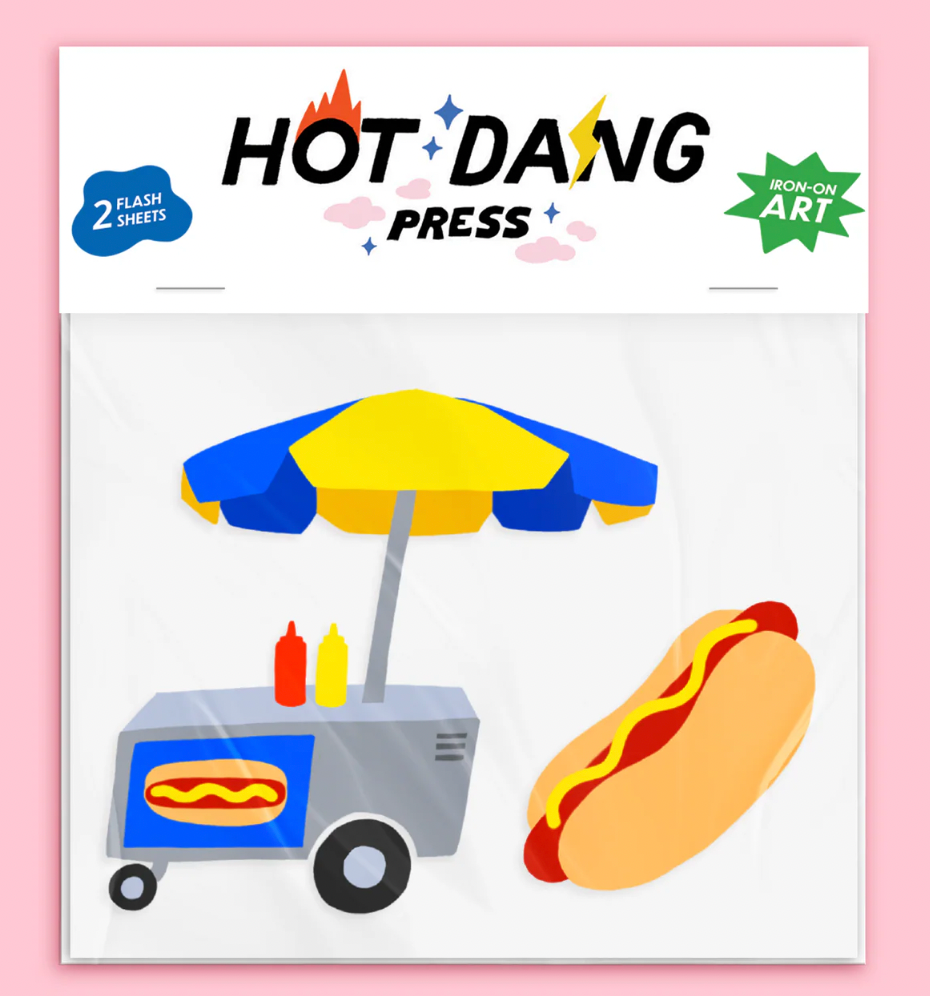 Glizzy Buddies Iron On