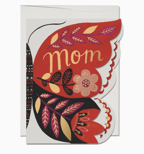 Butterfly Mom Mother's Day Greeting Card