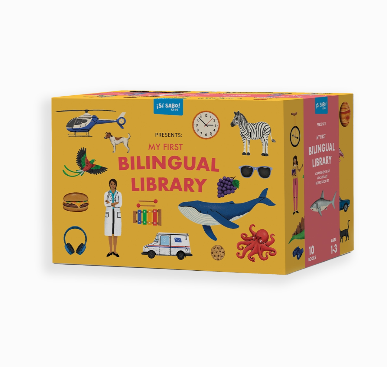 My First Bilingual Library: A Spanish-English Board Book Set