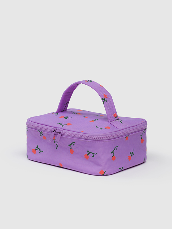 Small Cosmetic Case - Painted Wildflower