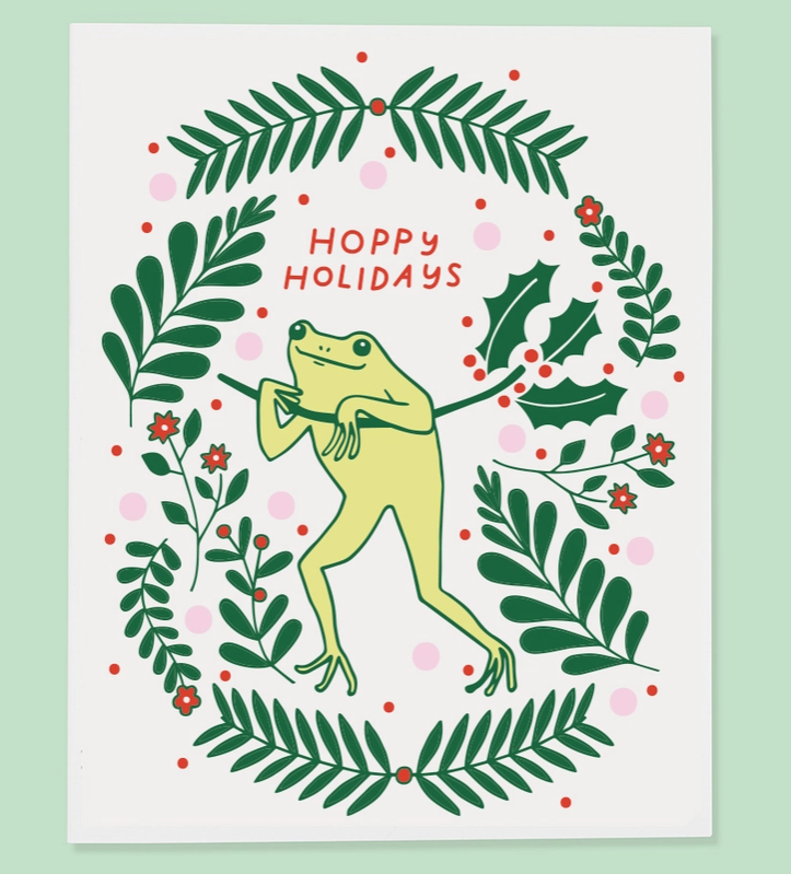 Froggy Holiday Card (Set of 6)