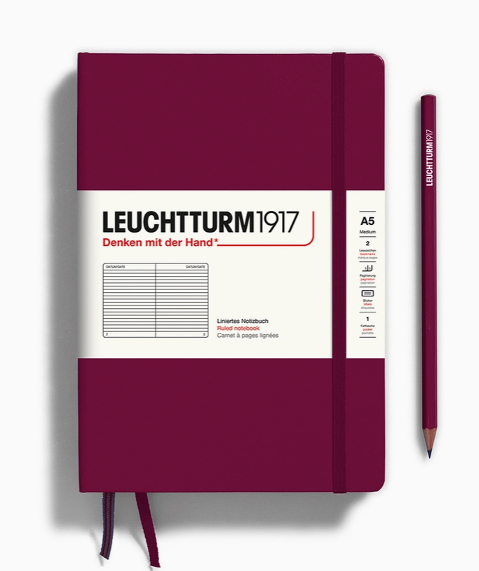 Hardcover Ruled A5 Notebook - Stay Forever