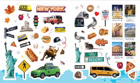 500 Stickers: NYC
