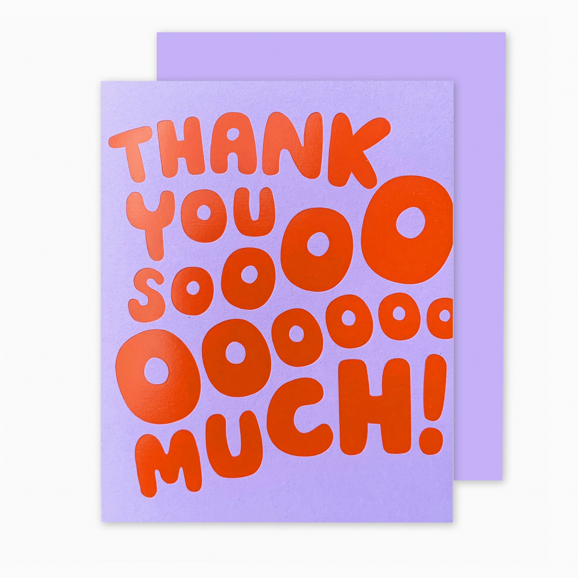 Thank You Sooo Much Thank You Card (Boxed Set of 6)