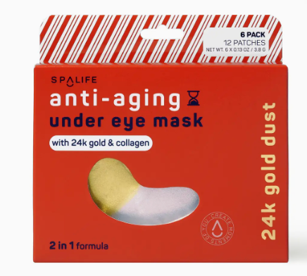 Candy Striped Anti-Aging Undereye Masks - 2 in 1 Formula