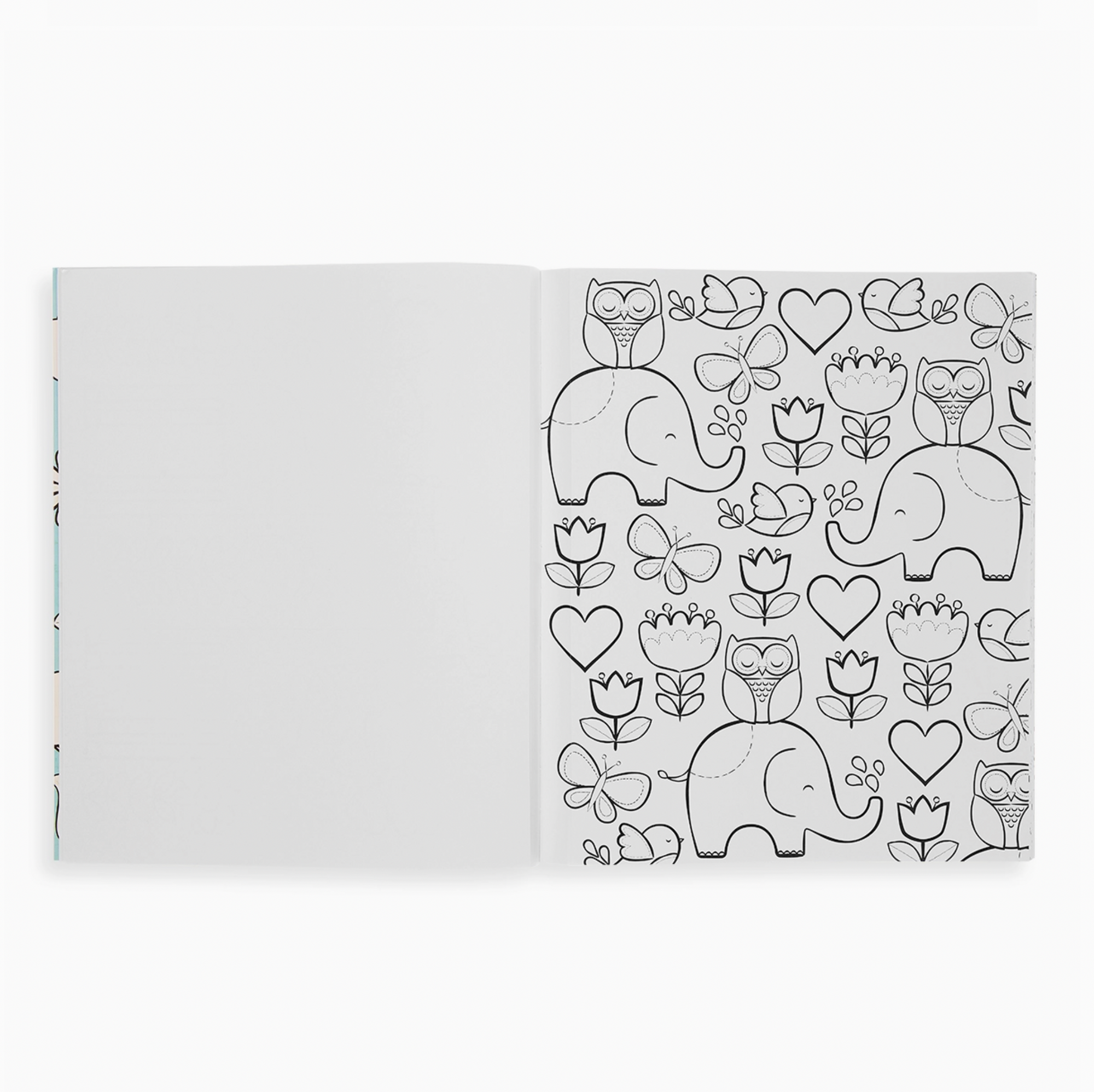 Color-in' Book: Little Cozy Critters