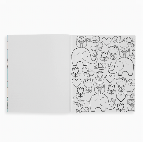 Color-in' Book: Little Cozy Critters