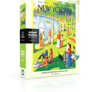 Sunday Afternoon in Central Park - 1000 Piece Jigsaw Puzzle