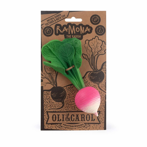 Ramona the Radish Baby Teether