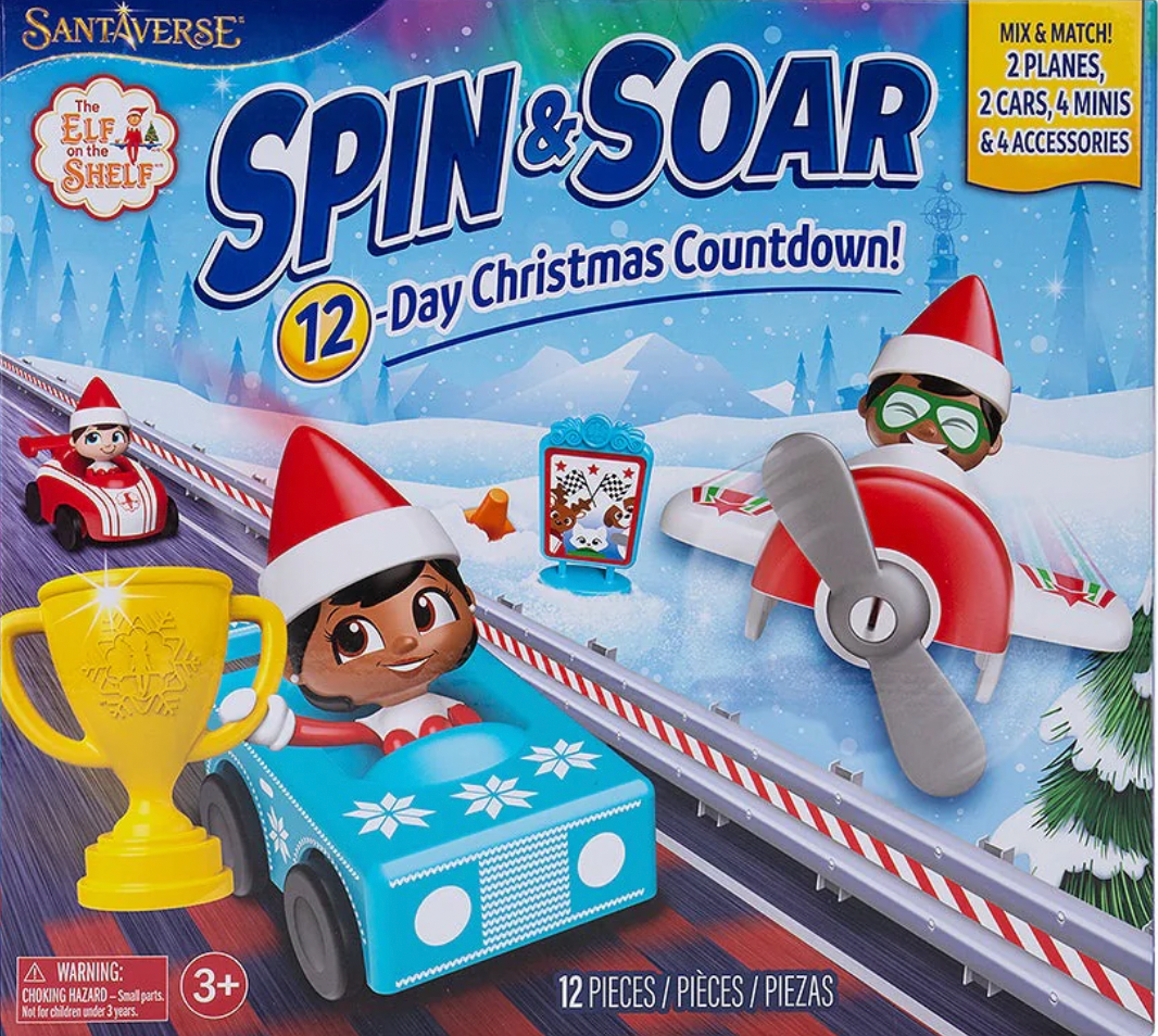 Spin & Soar 12-Day Countdown to Christmas Advent Calendar
