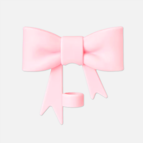 Bow Straw Topper
