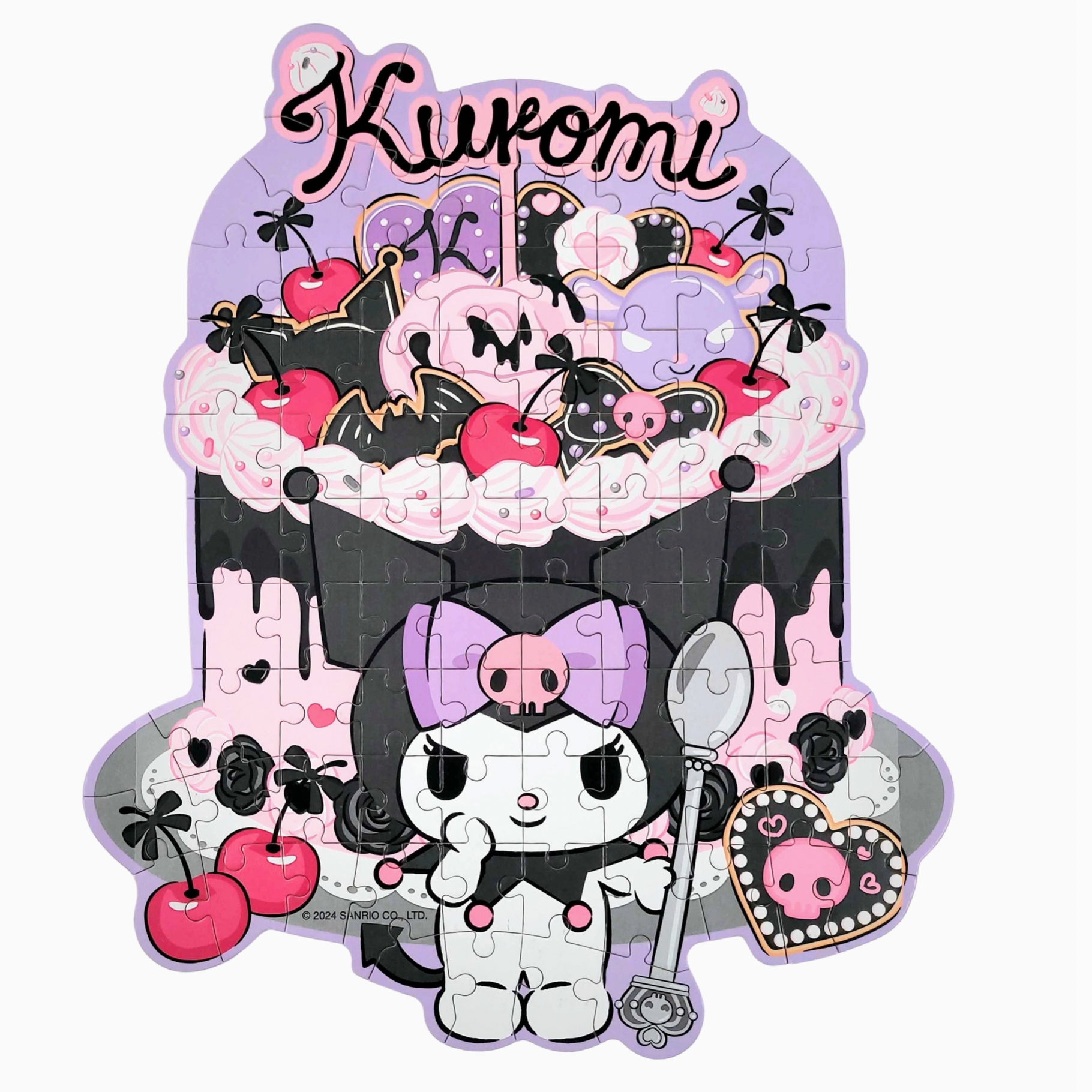 Sanrio Hello Kitty® Jigsaw Puzzle: Kuromi Cherries and Cookies