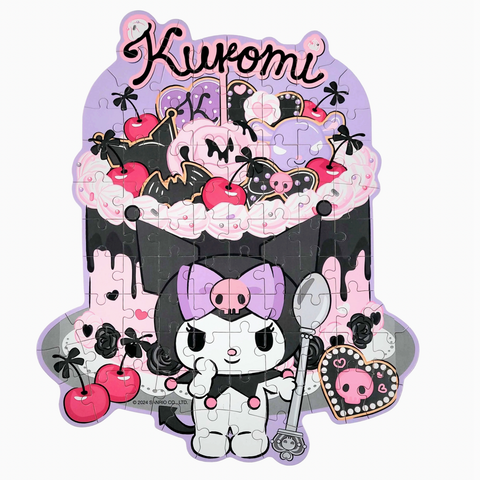 Sanrio Hello Kitty® Jigsaw Puzzle: Kuromi Cherries and Cookies