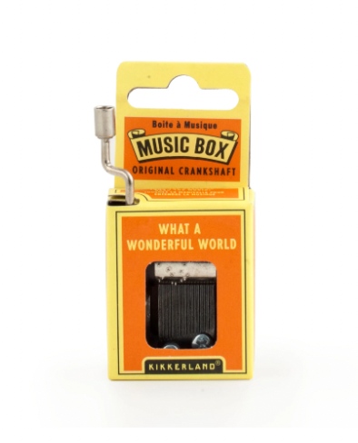 What A Wonderful World  Music Box