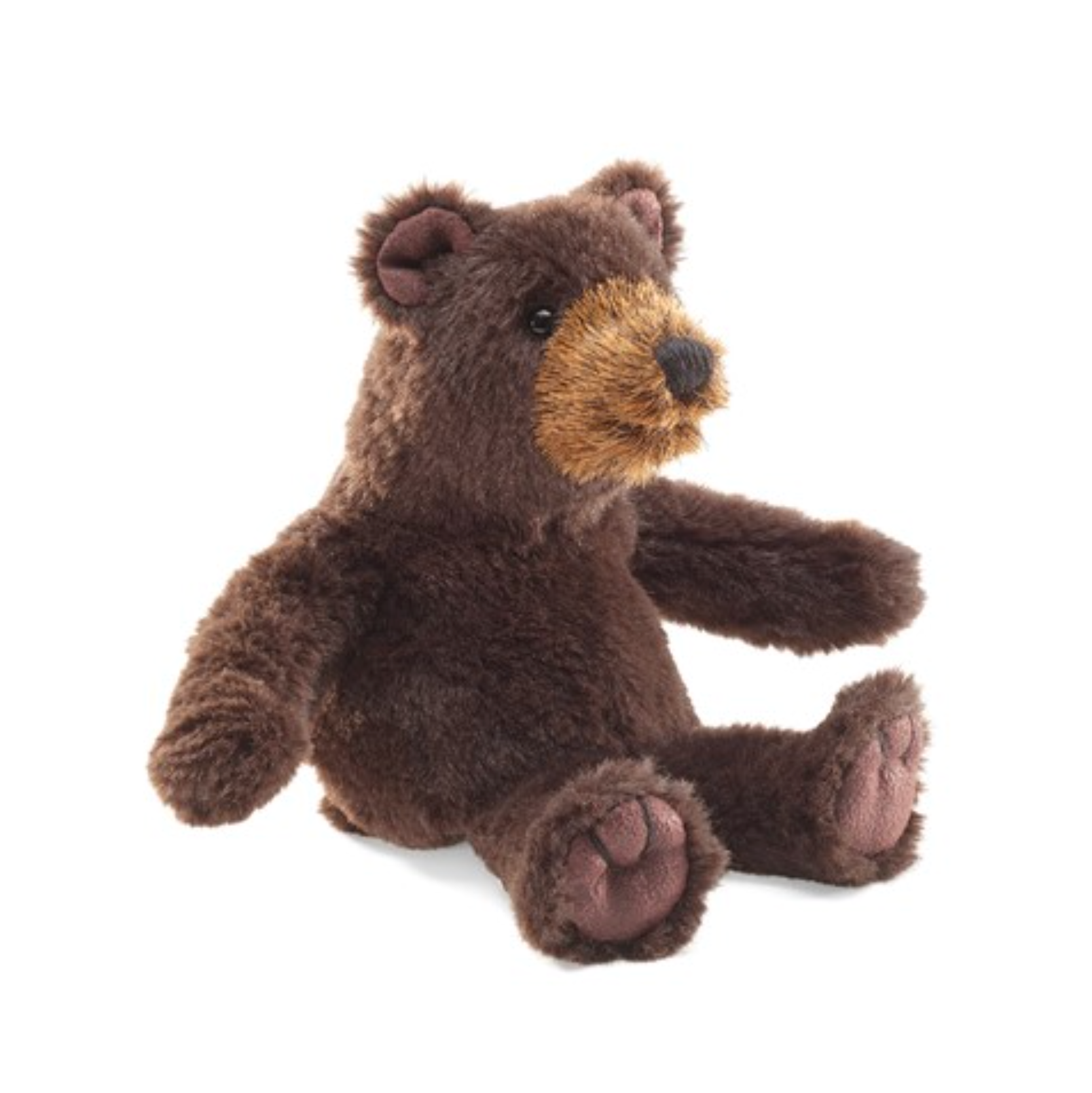 Mini Sitting Bear Finger Puppet