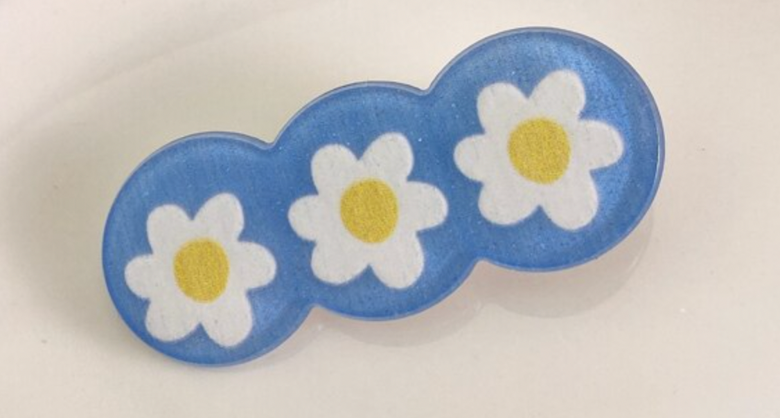 Colorful Barrette Hair Clip