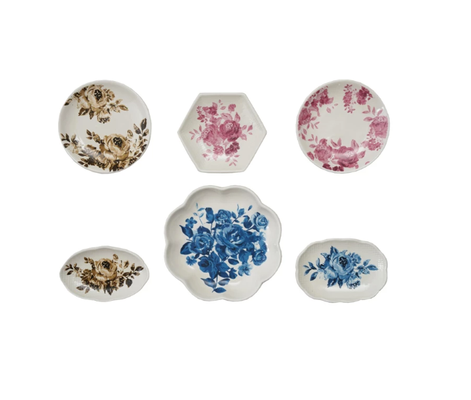 Stoneware Plate Shaped Magnet