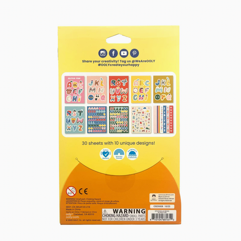 Stickiville Book X Suzy:- Alphabet