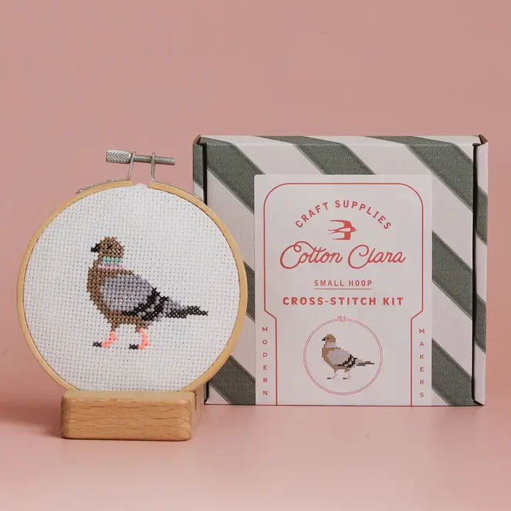 Pigeon Cross Stitch Kit