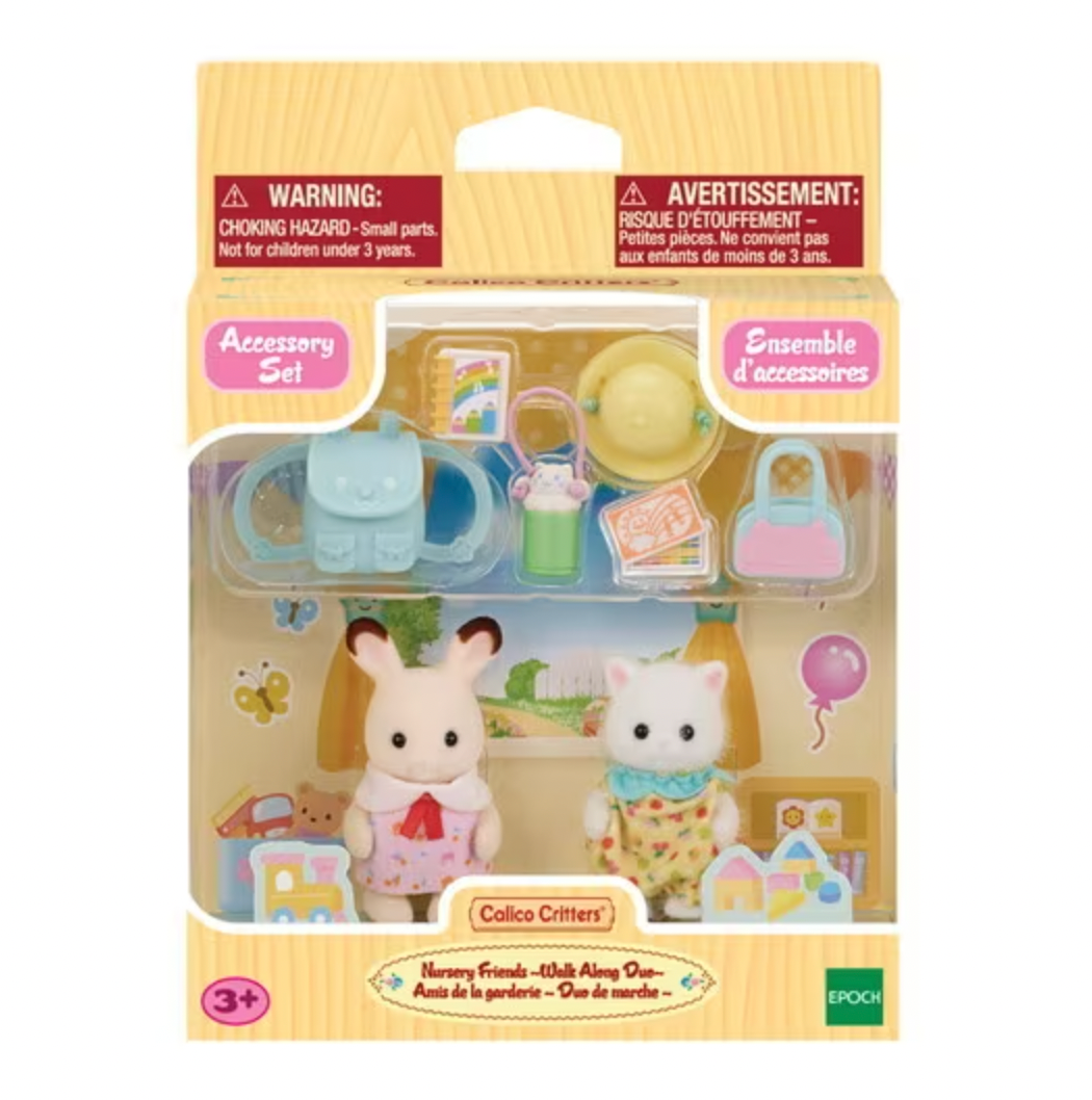 Calico Critters Nursery Friends - Walk Along Duo