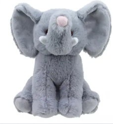 Wilberry Eco Cuddlies: Ella - Plush Elephant Toy