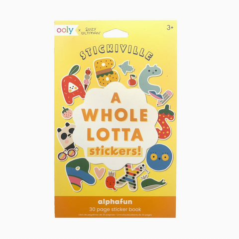 Stickiville Book X Suzy:- Alphabet