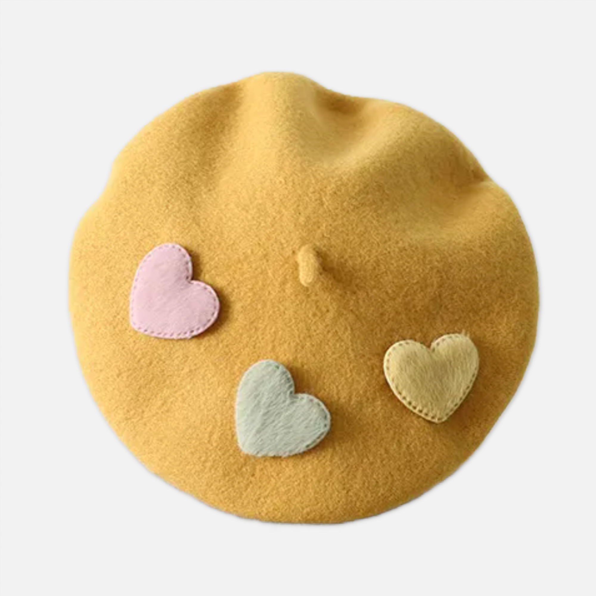 Candy Hearts Pastel Beret