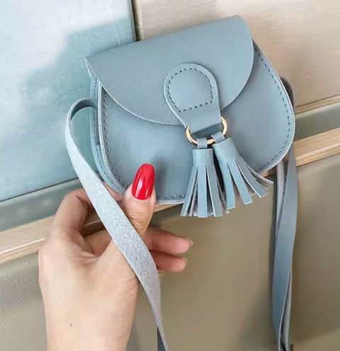Children's PU Leather Shoulder Bag