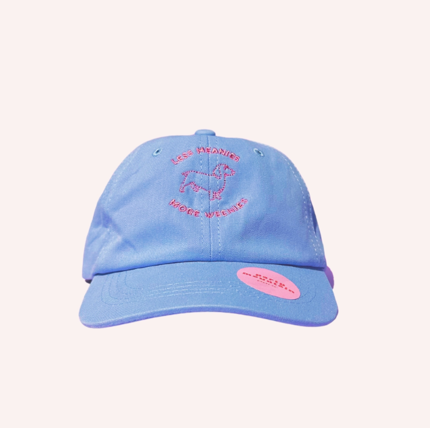 Less Meanies, More Weenies Baseball Kids Hat