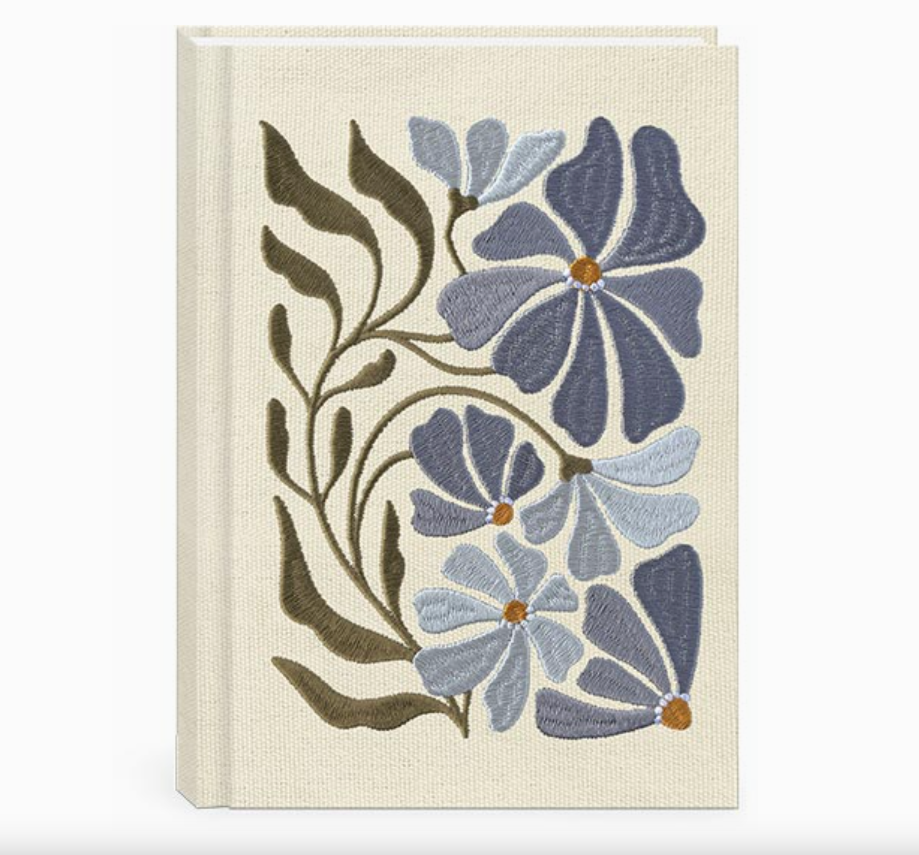 Embroidered Journal Flower Market Aster