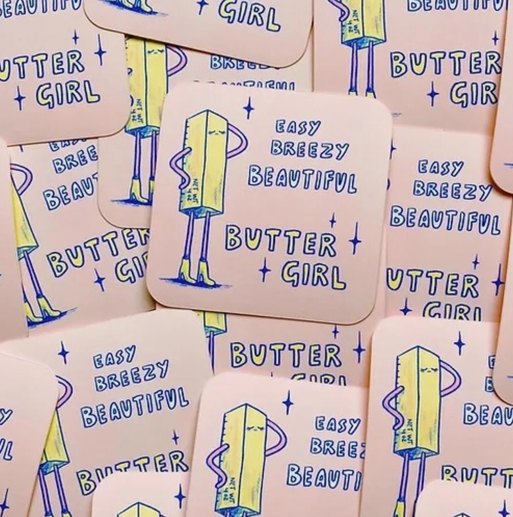 Butter Girl Sticker
