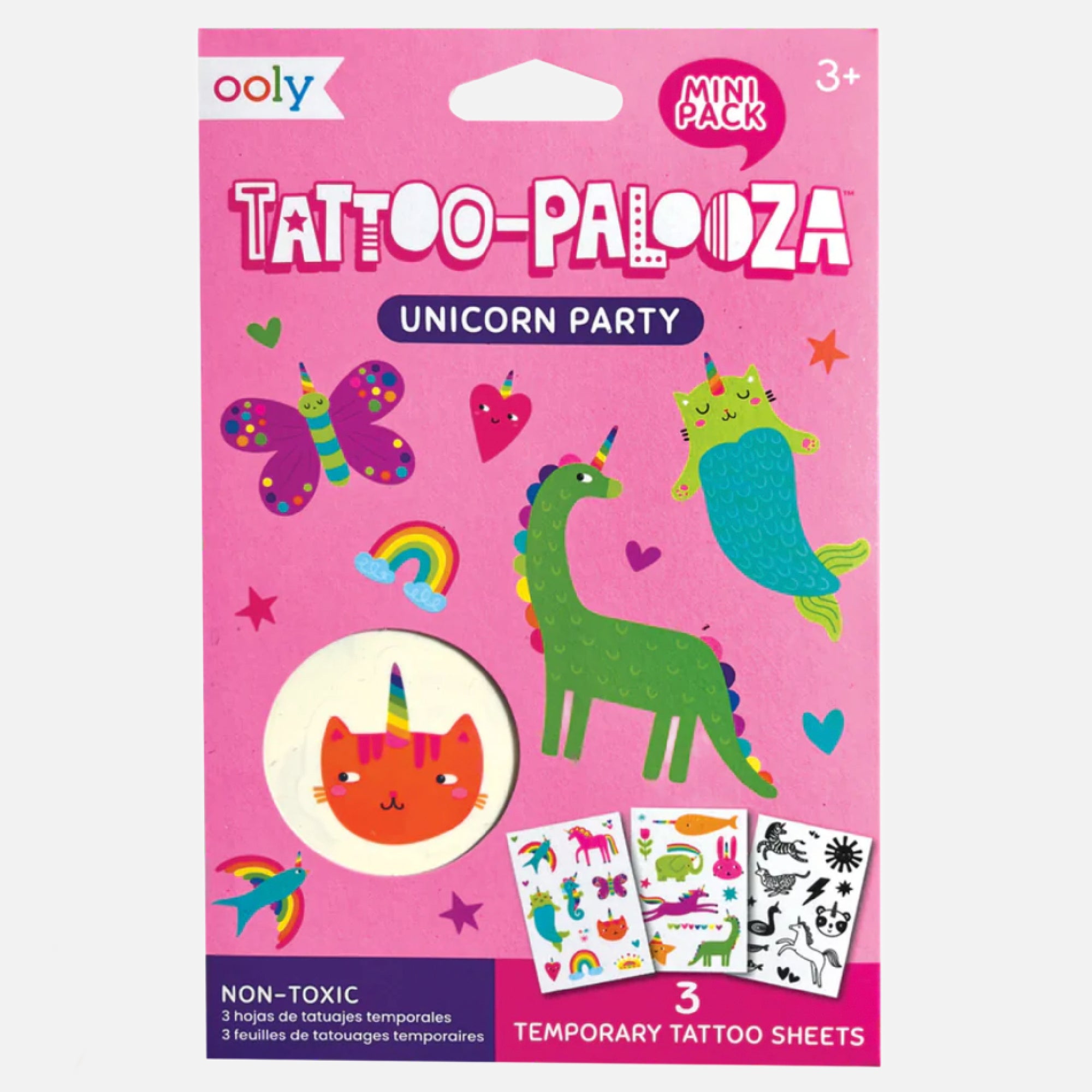 Tattoo-Palooza Mini Pack Unicorn Party
