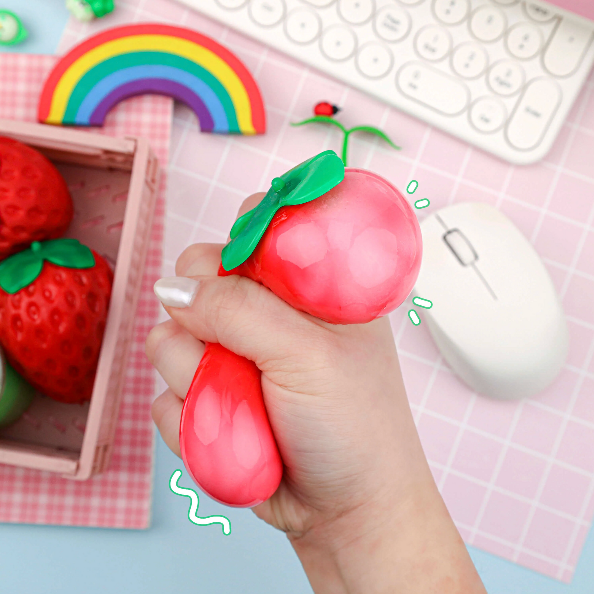 Strawberry Sensory Toy