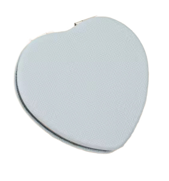 Compact Heart Double-Sided Mirror