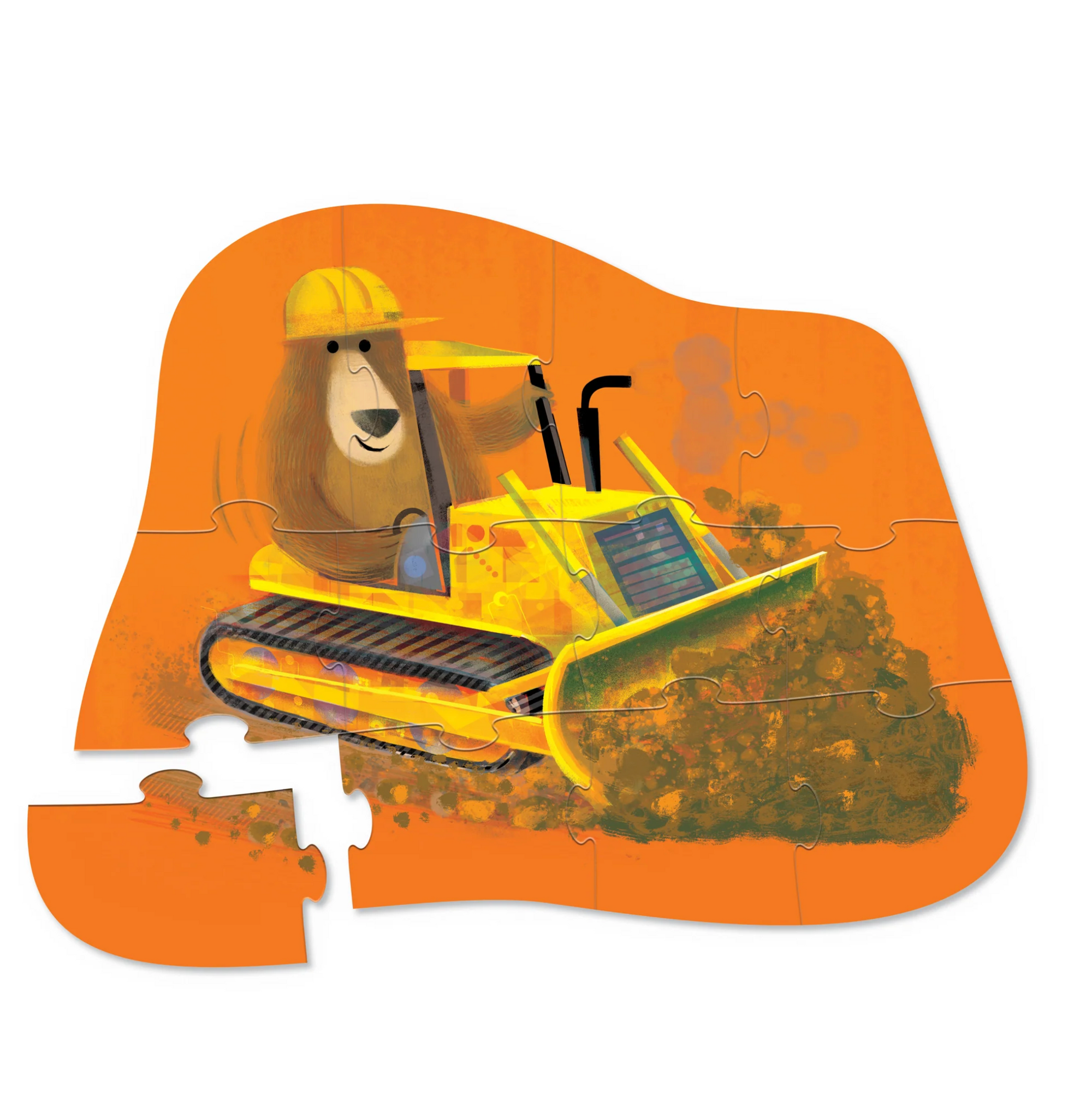 12-Piece Mini Puzzle - Go Mister Bear